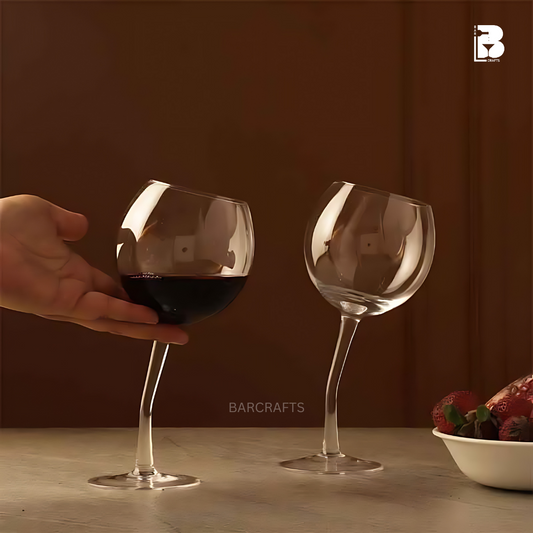 The Tilt Wine Glass (Pack Of 2)