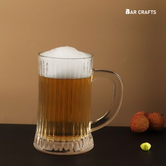 Ribbed Beer Mug