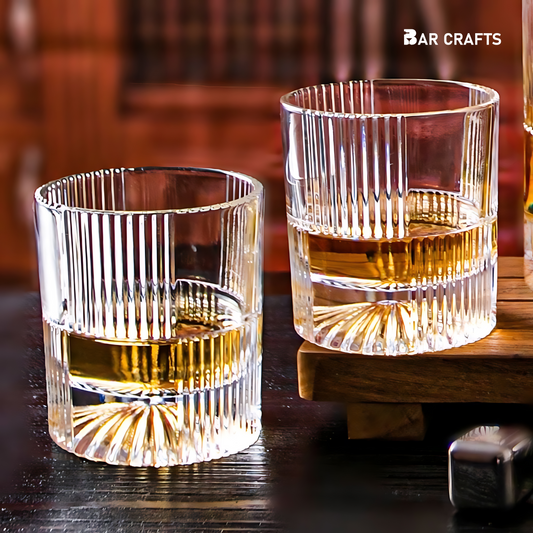 Ribbed Whiskey Glass ( Pack Of 6 )