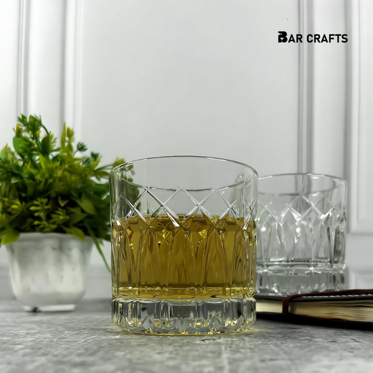 Draze Double Rock Whiskey Glass Series 3 (Set of 6)