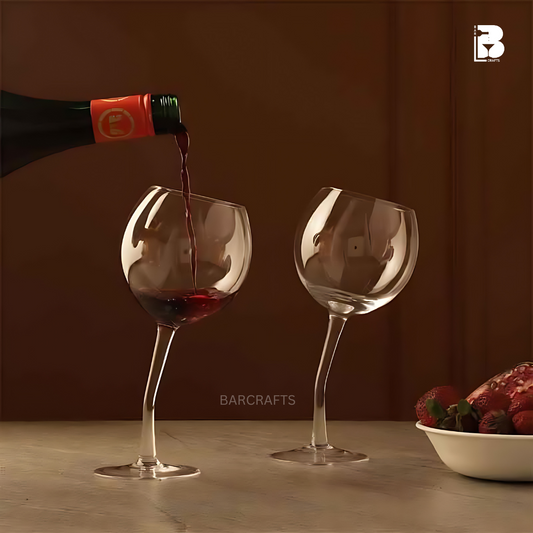 The Tilt Wine Glass (Pack Of 2)