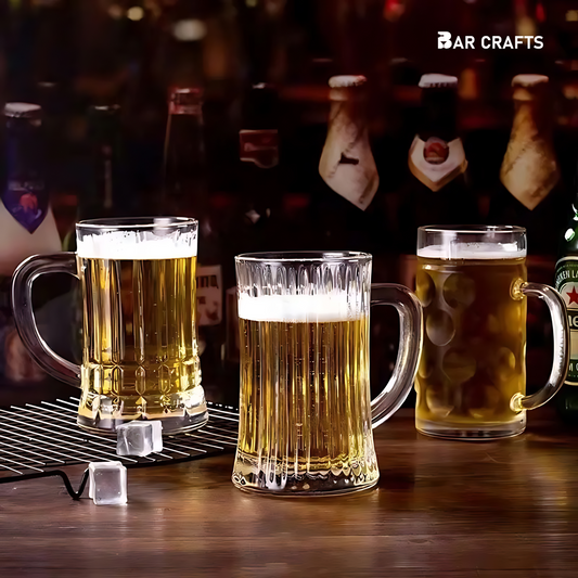 Ribbed Beer Mug