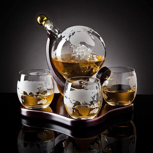 Globe Decanter Set